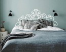 Headboard Vinyl Decals Modern Wall Art Sticker